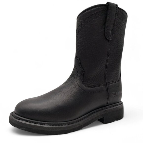 Ariat Men's Black Sierra Roper Size 12W EE Toe SR EH Safety Work Boot 10002422 - Picture 8 of 15
